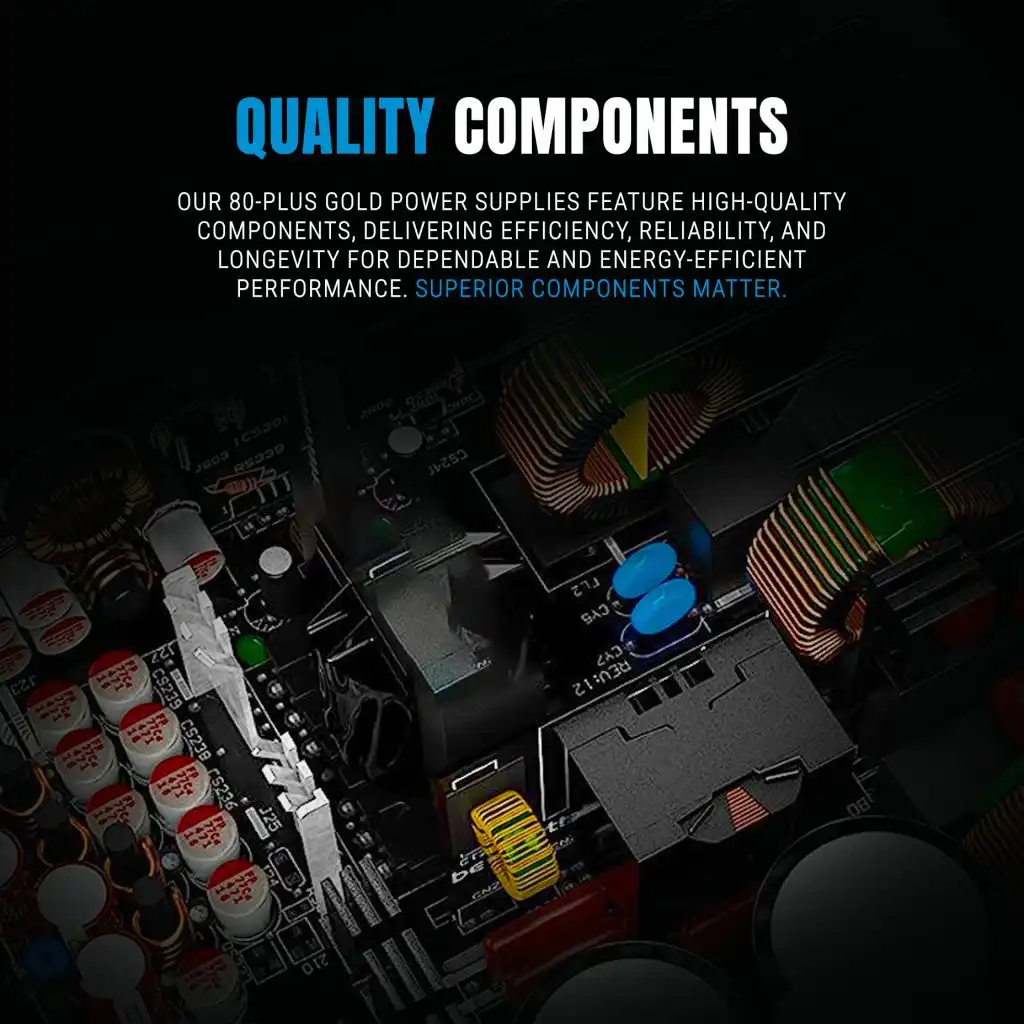 Ant Esports FG750 V2 750W 80 Plus Gold Power Supply 6