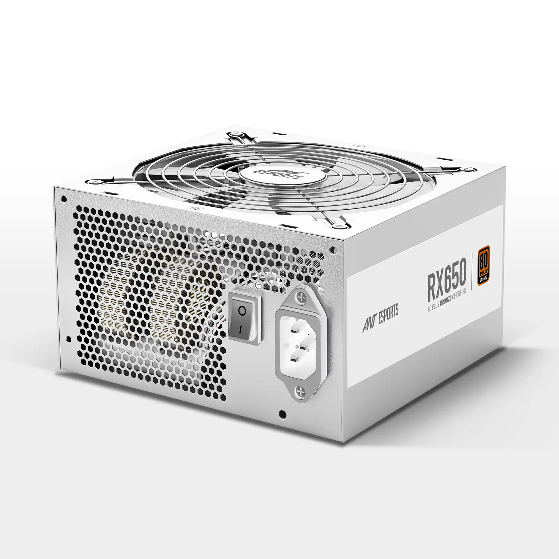 Ant Esports RX650 650W 80 Plus Bronze Power Supply - White 2