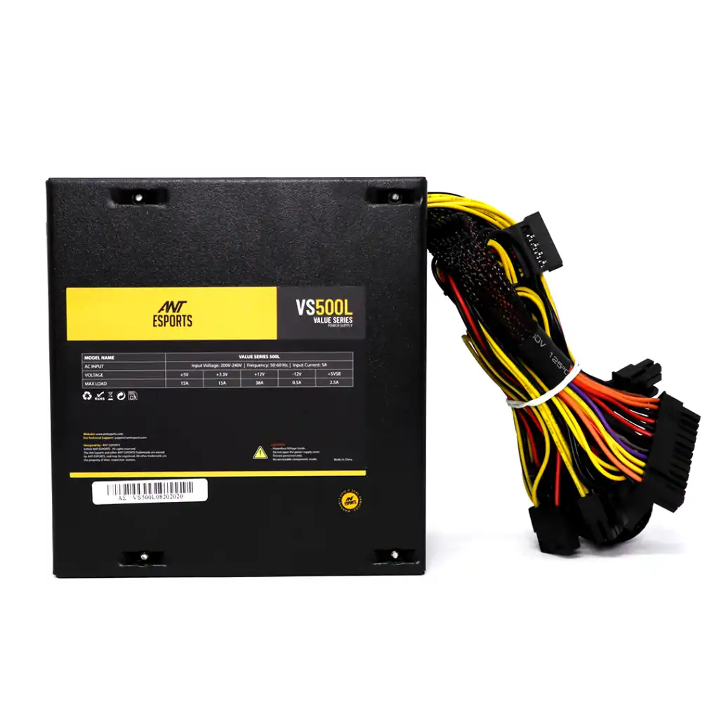 Ant Esports VS500L 500W Power Supply 3