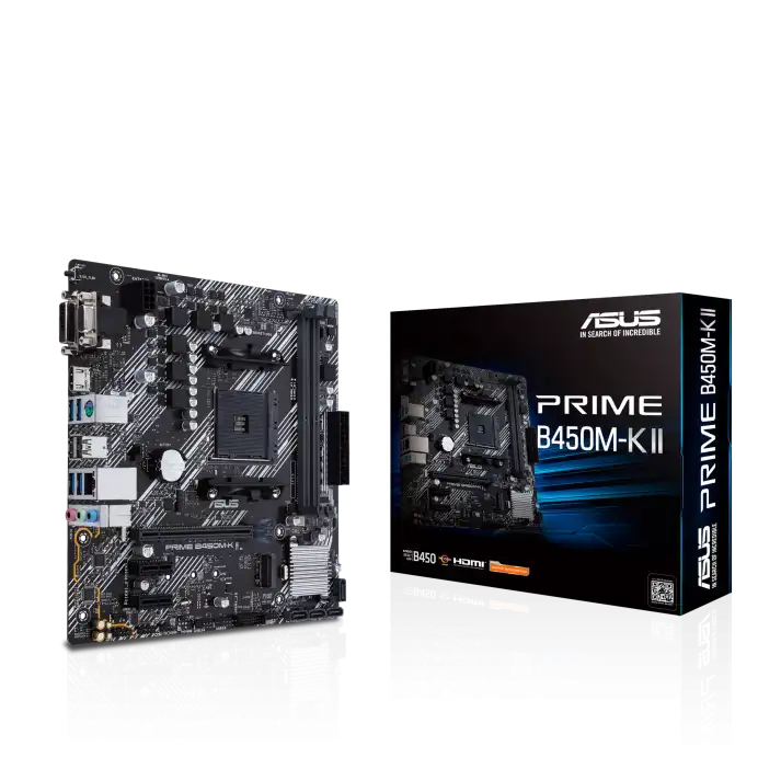 ASUS PRIME B450M-K II Motherboard