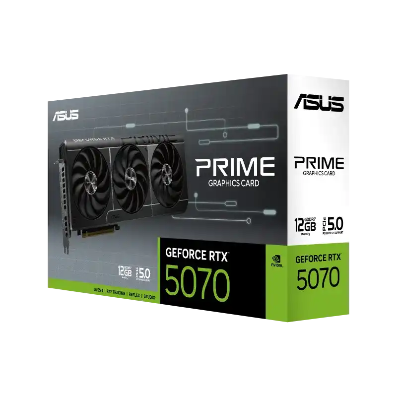 ASUS PRIME GeForce RTX 5070 12GB GDDR7 Graphics Card 9