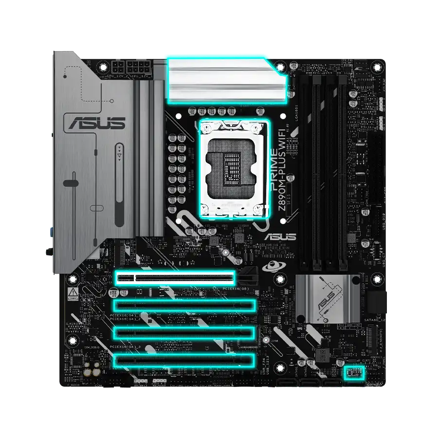 ASUS PRIME Z890M-PLUS WIFI-CSM Motherboard 2