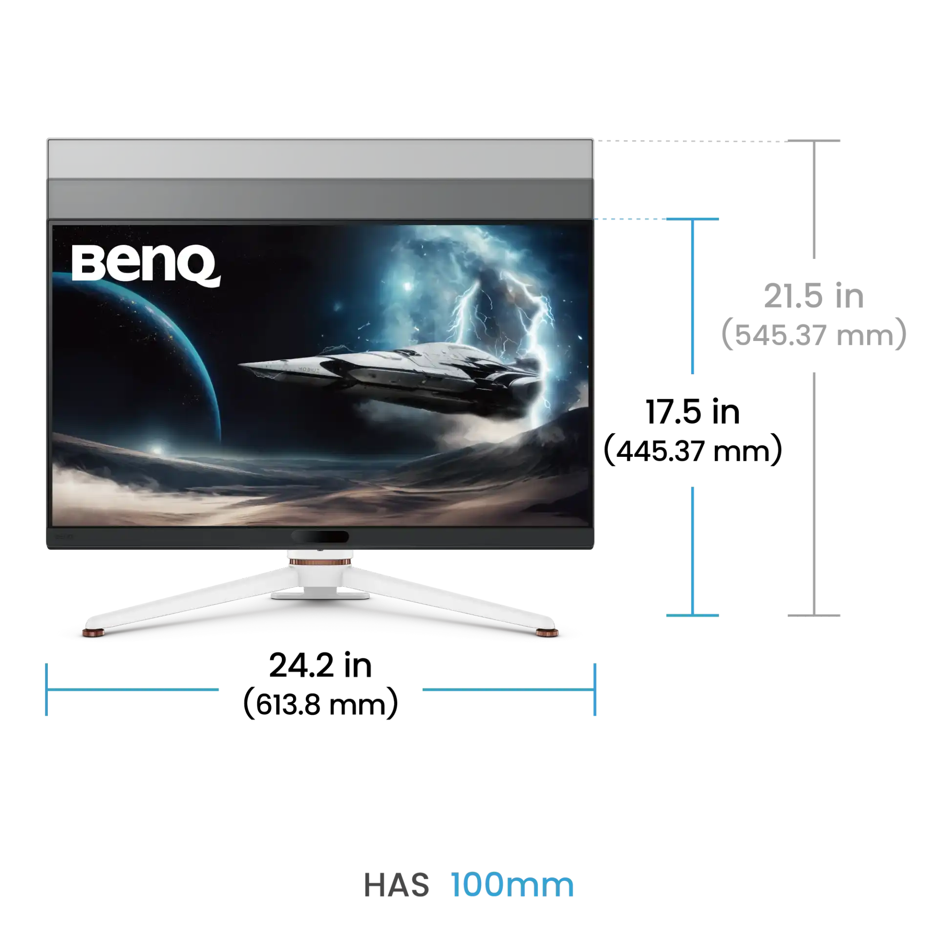 BenQ EX271U 27" 4K Gaming Monitor 12