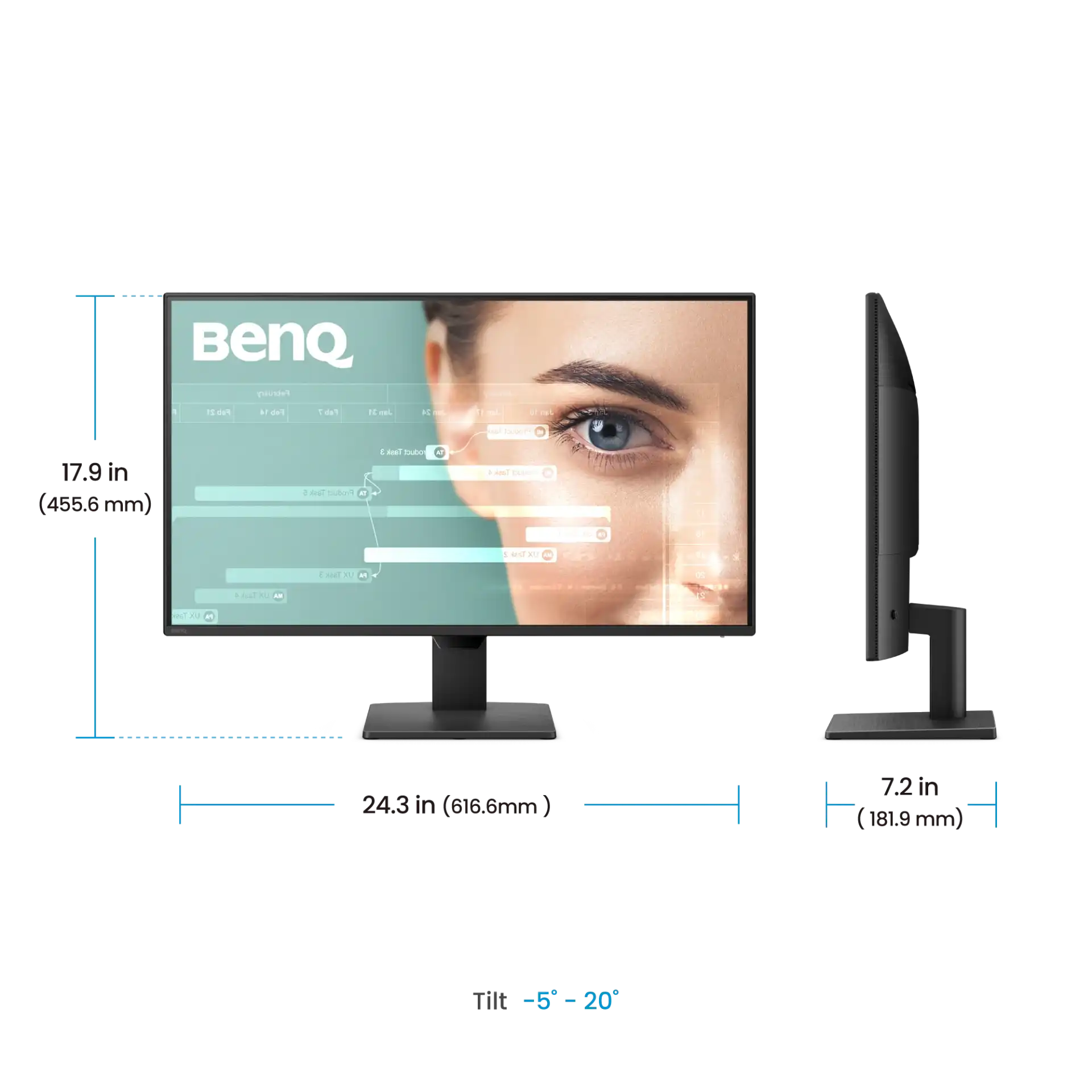 BenQ GW2790P 27" FHD IPS 120Hz EyeCare Monitor 4