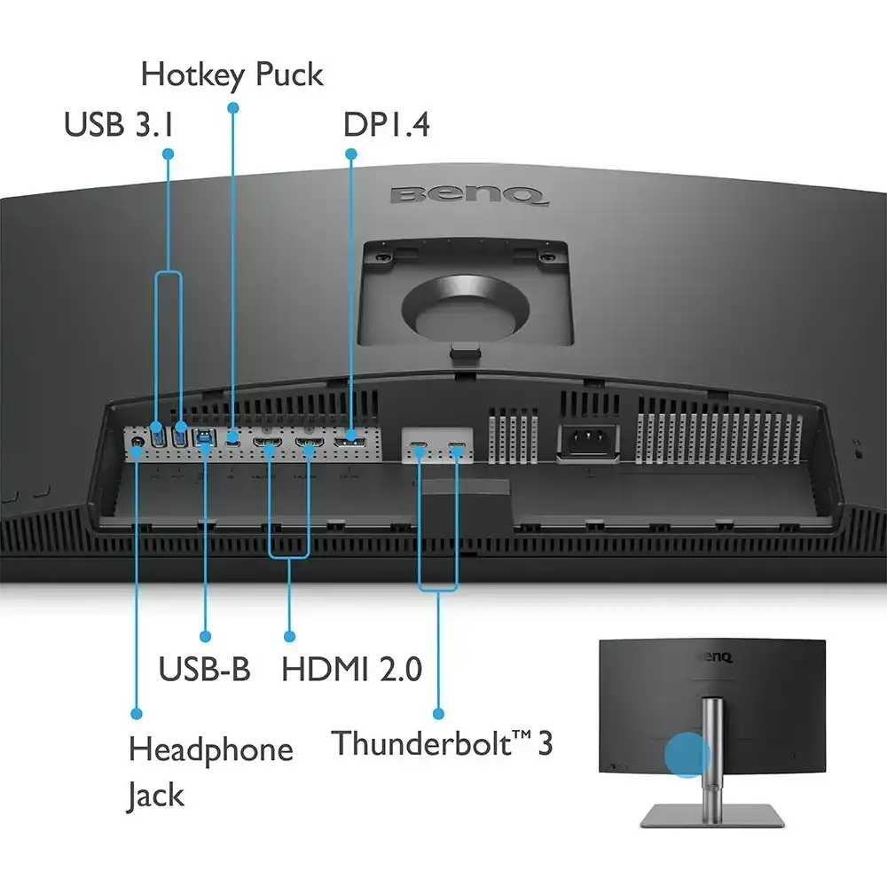 BenQ PD2725U 27" 4K IPS Designer Monitor 8