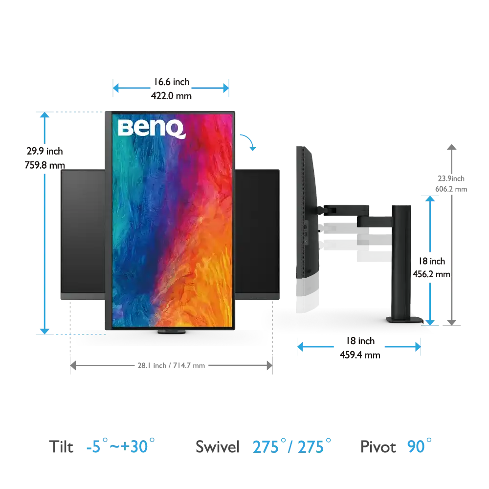 BenQ PD3205UA 32" 4K IPS Designer Monitor 4