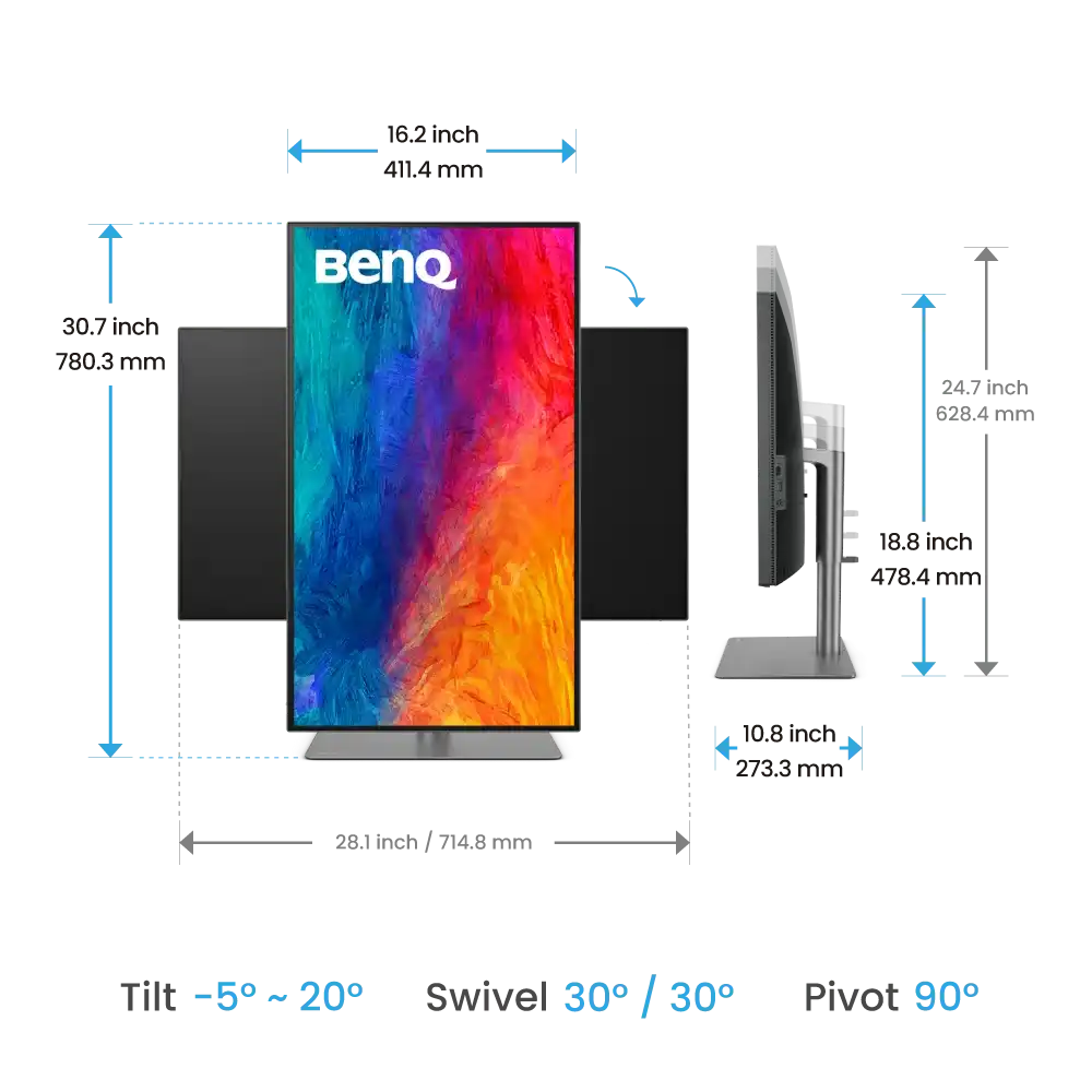 BenQ PD3225U 32" 4K IPS Designer Monitor 5