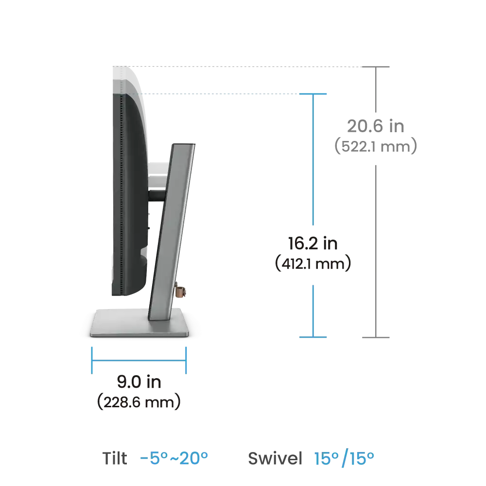 BenQ RD240Q 24.1" 2K IPS Programming Monitor 7