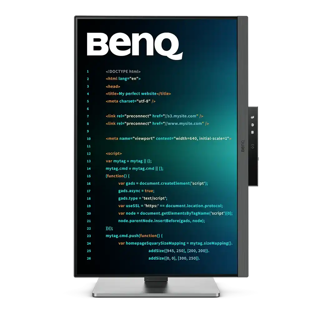 BenQ RD240Q 24.1" 2K IPS Programming Monitor 8