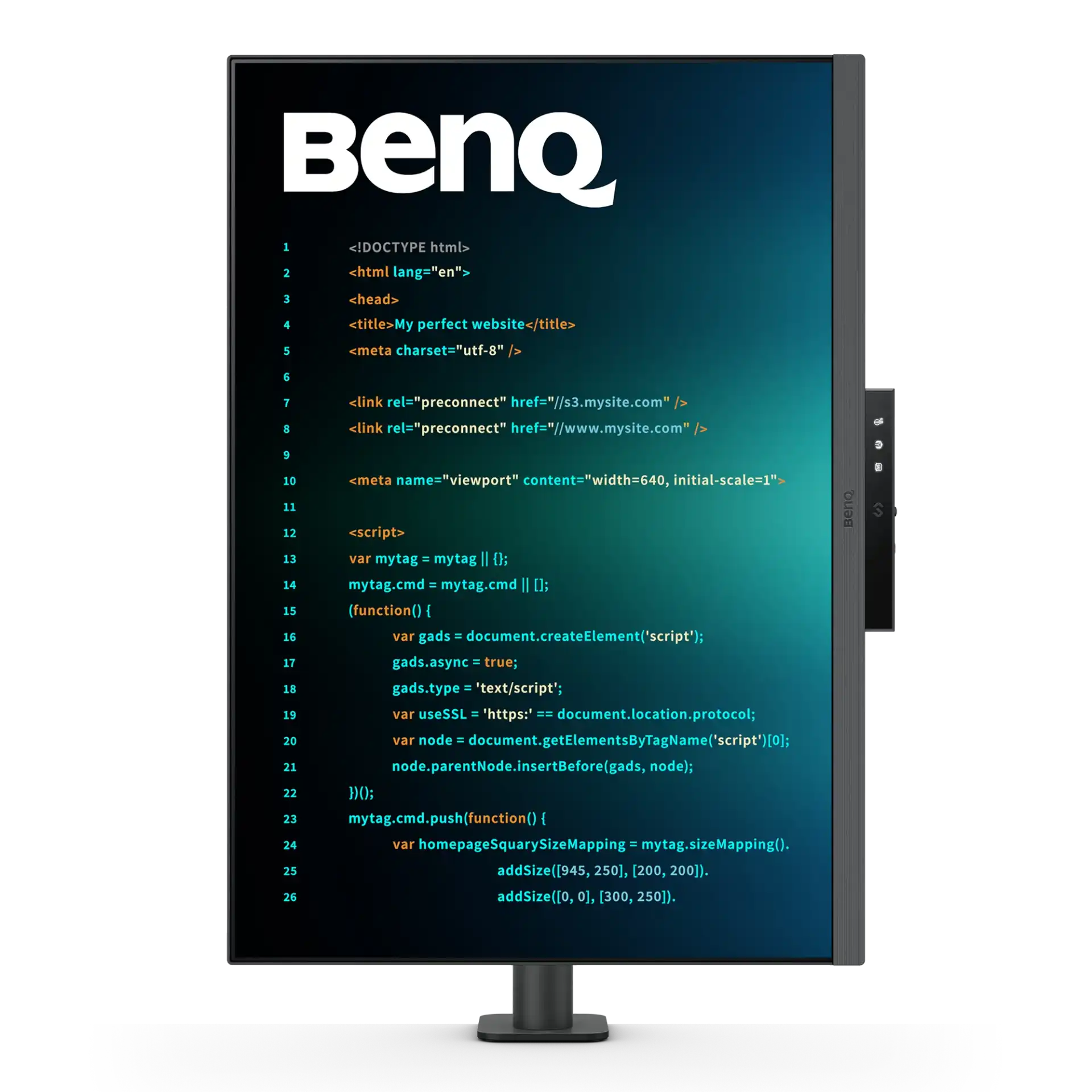 BenQ RD280UA 28.2" 4K+ Nano Matte IPS Programming Monitor 8