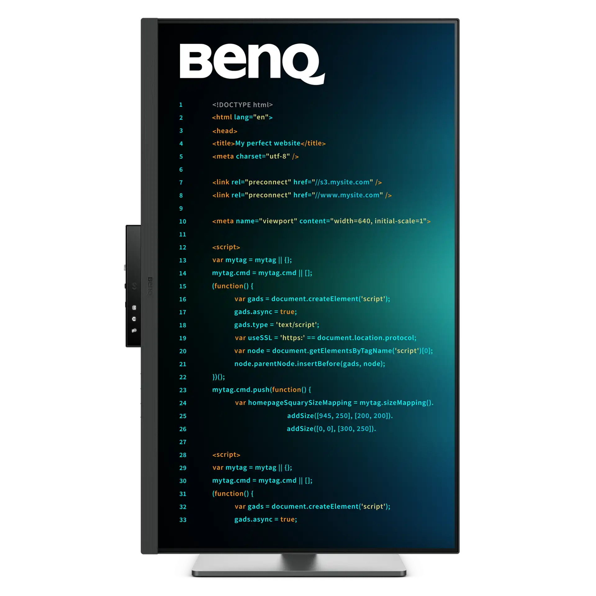 BenQ RD320U 32" 4K IPS Programming Monitor 7