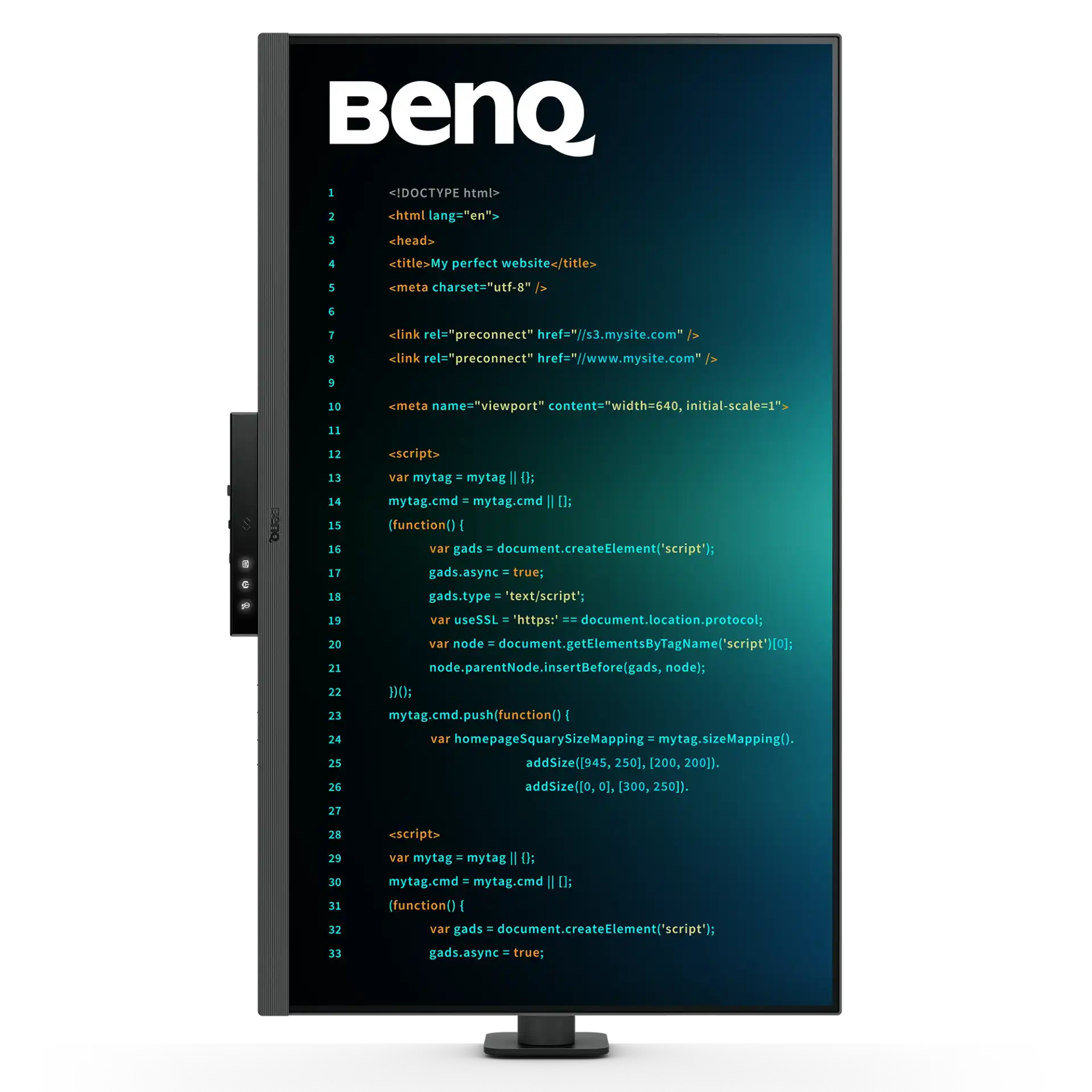 BenQ RD320UA 32" 4K IPS Programming Monitor 7