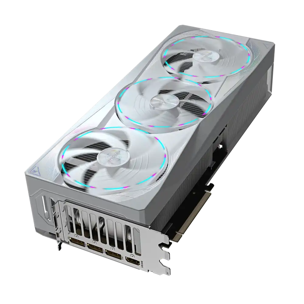 GIGABYTE AORUS GeForce RTX 5080 16GB GDDR7 MASTER ICE Graphics Card 6
