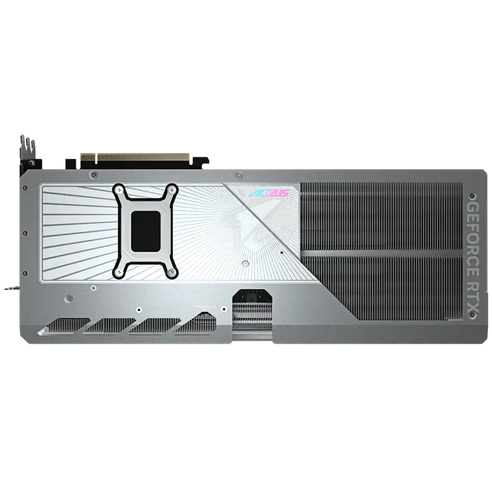 GIGABYTE AORUS GeForce RTX 5080 16GB GDDR7 MASTER ICE Graphics Card 9