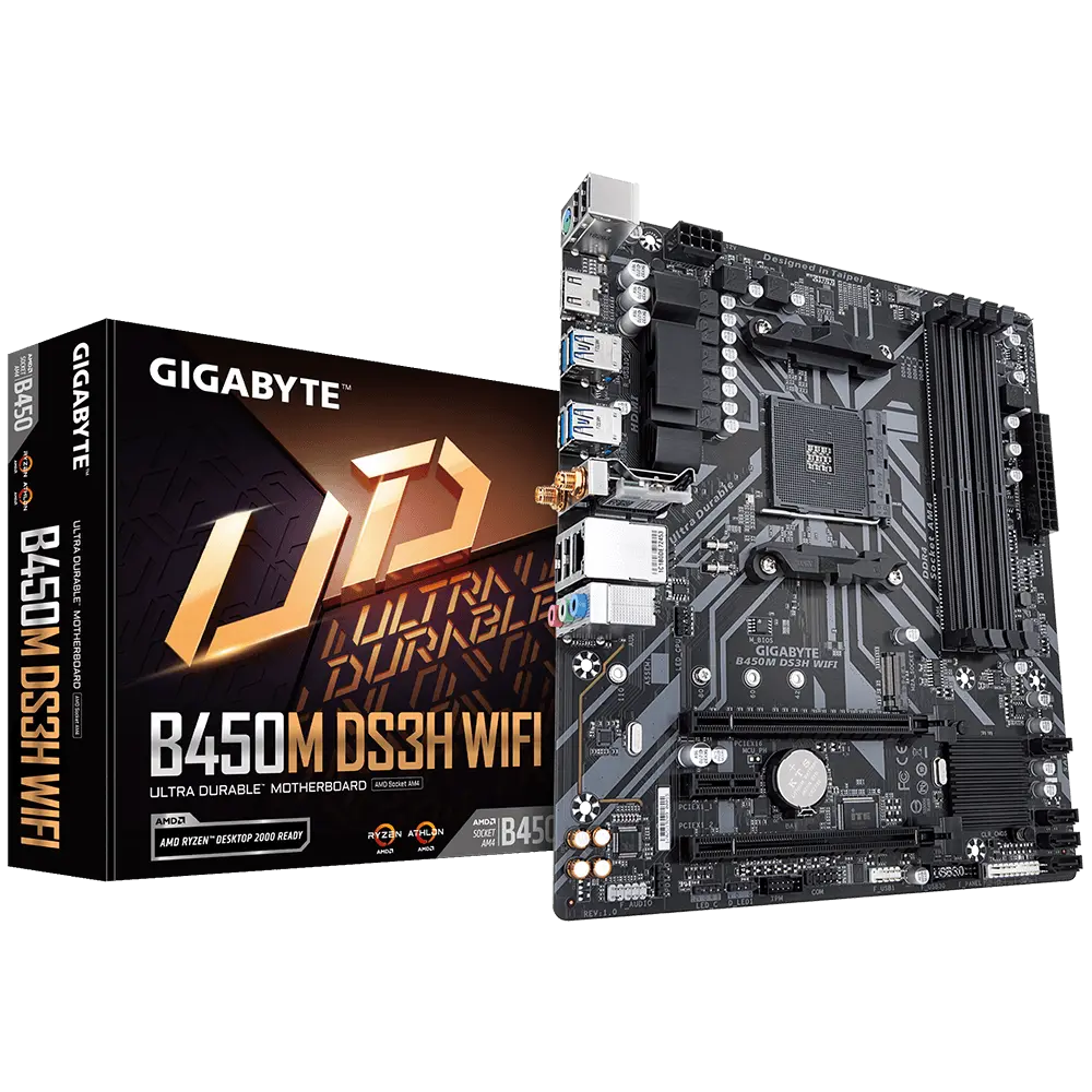Gigabyte B450M DS3H WIFI Motherboard