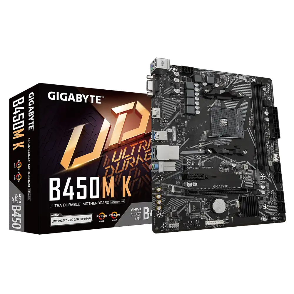 Gigabyte B450M K Motherboard