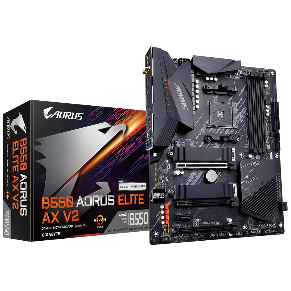 Gigabyte B550 AORUS ELITE AX V2 Motherboard