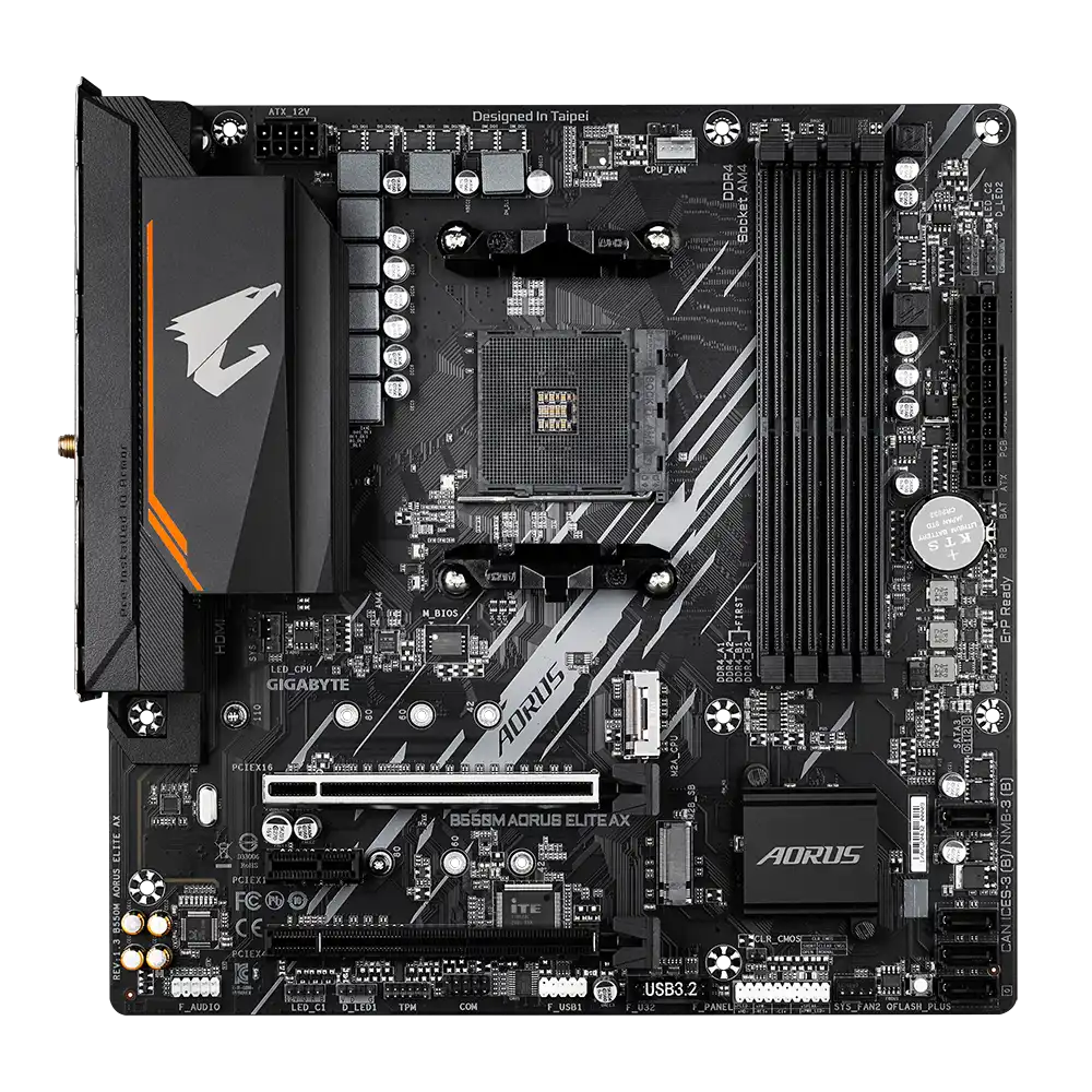 Gigabyte B550M AORUS ELITE AX Motherboard 2