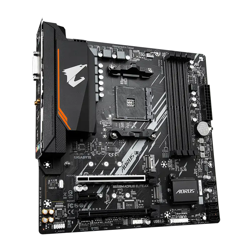 Gigabyte B550M AORUS ELITE AX Motherboard 4