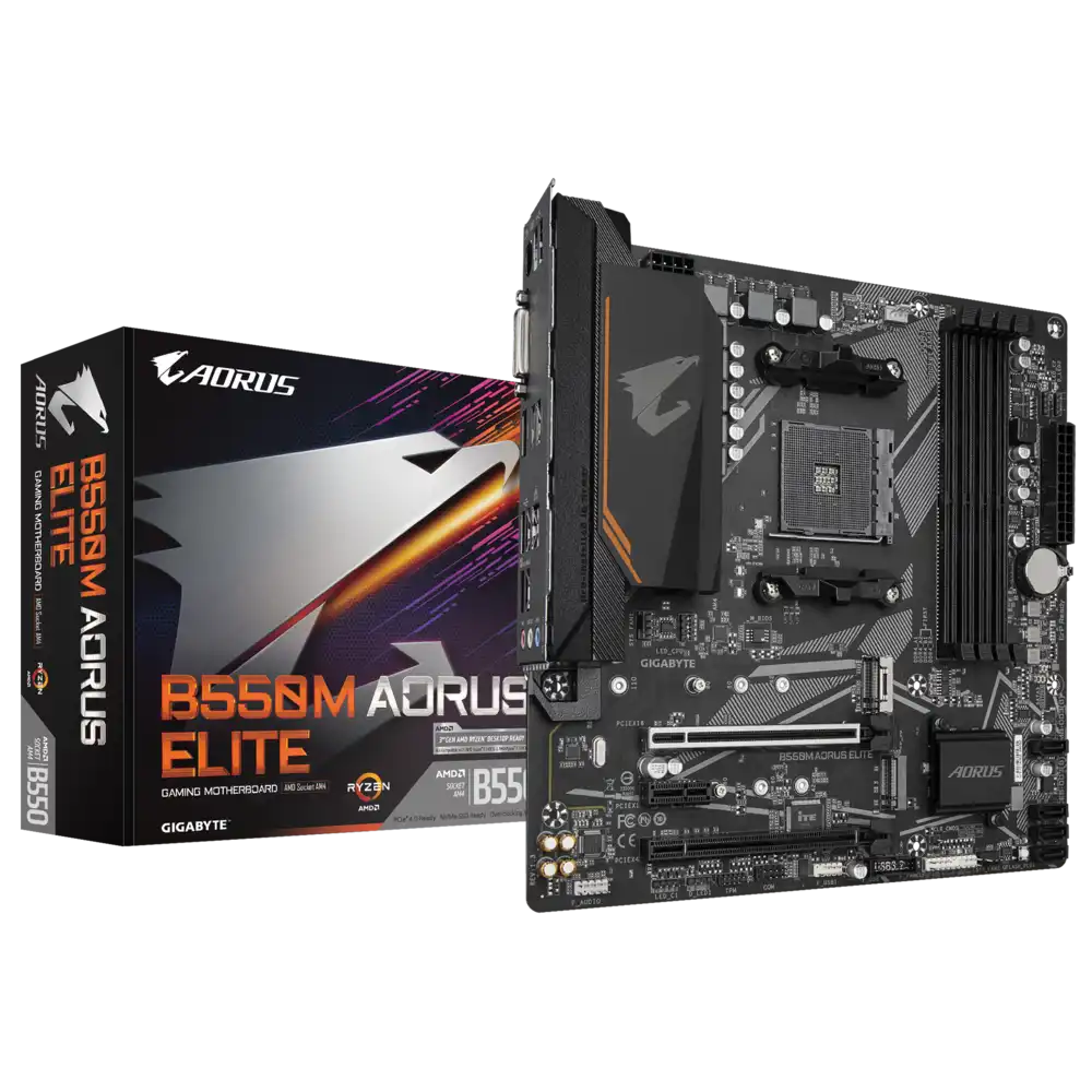 Gigabyte B550M AORUS ELITE Motherboard 1