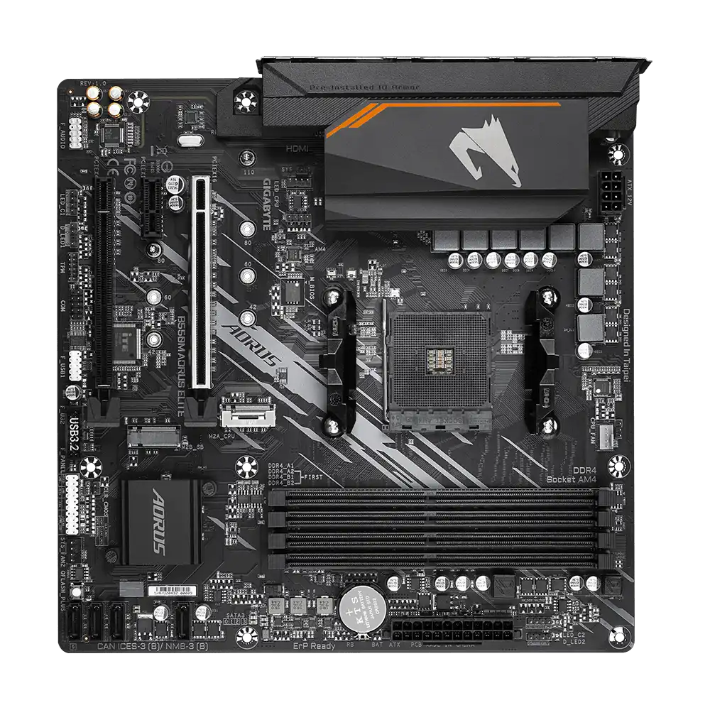 Gigabyte B550M AORUS ELITE Motherboard 4