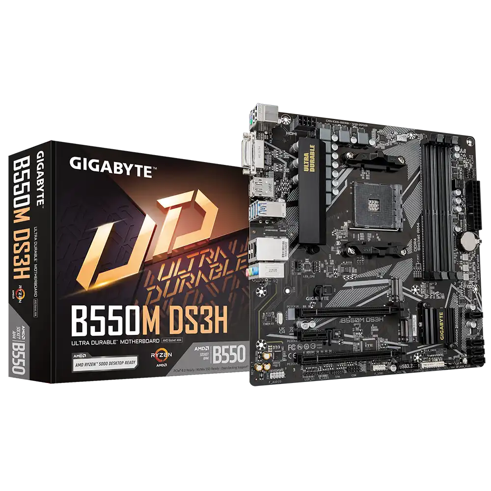 Gigabyte B550M DS3H Motherboard