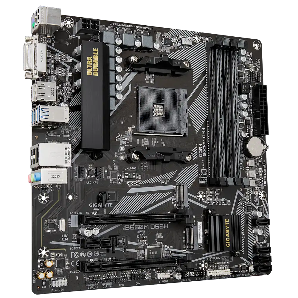Gigabyte B550M DS3H Motherboard 3