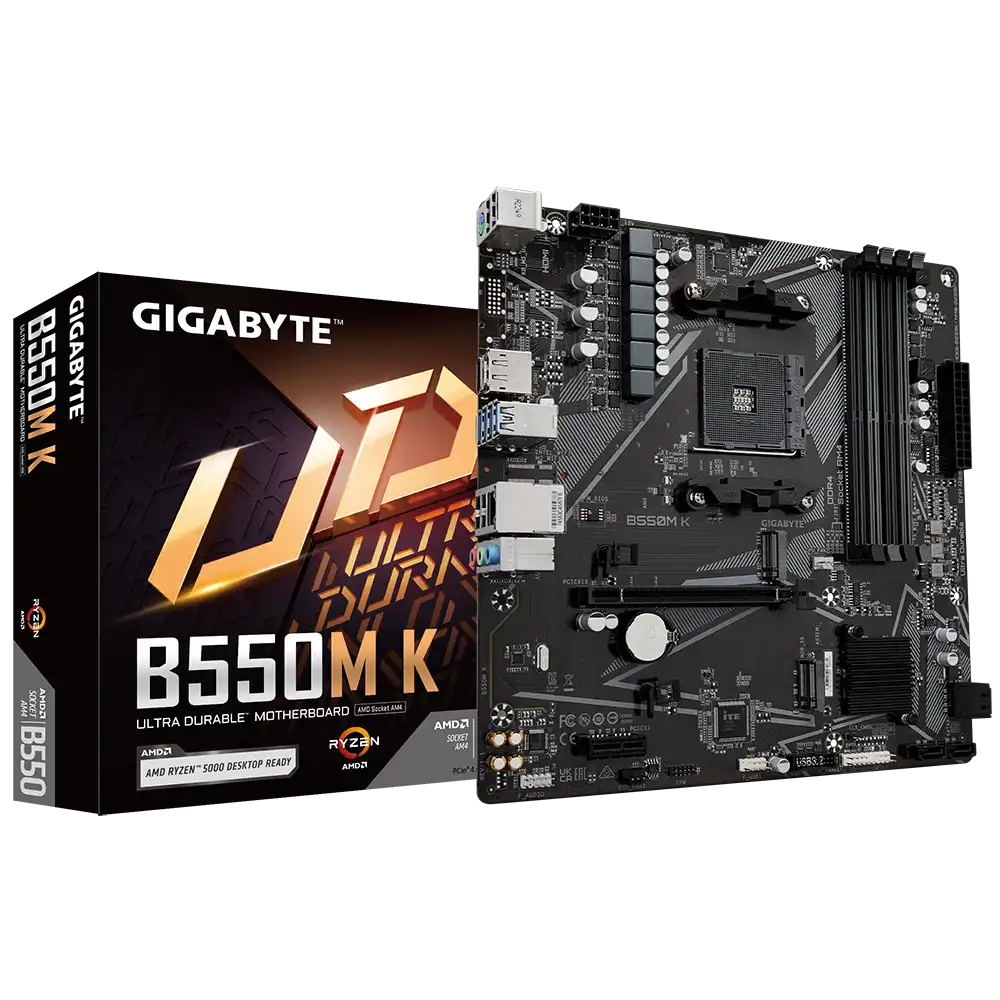 Gigabyte B550M K Motherboard 1