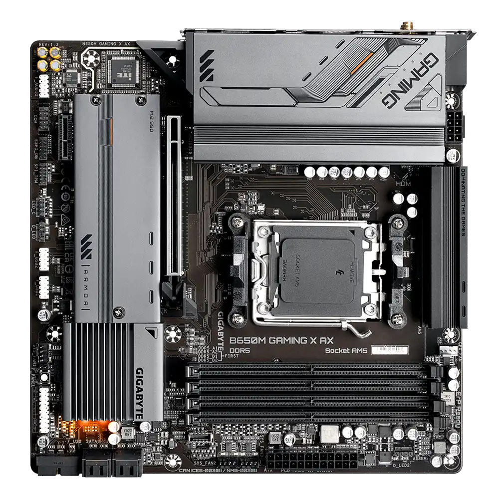 Gigabyte B650M GAMING X AX Motherboard 2