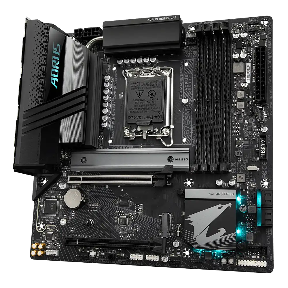 Gigabyte B760M AORUS PRO AX Motherboard 2