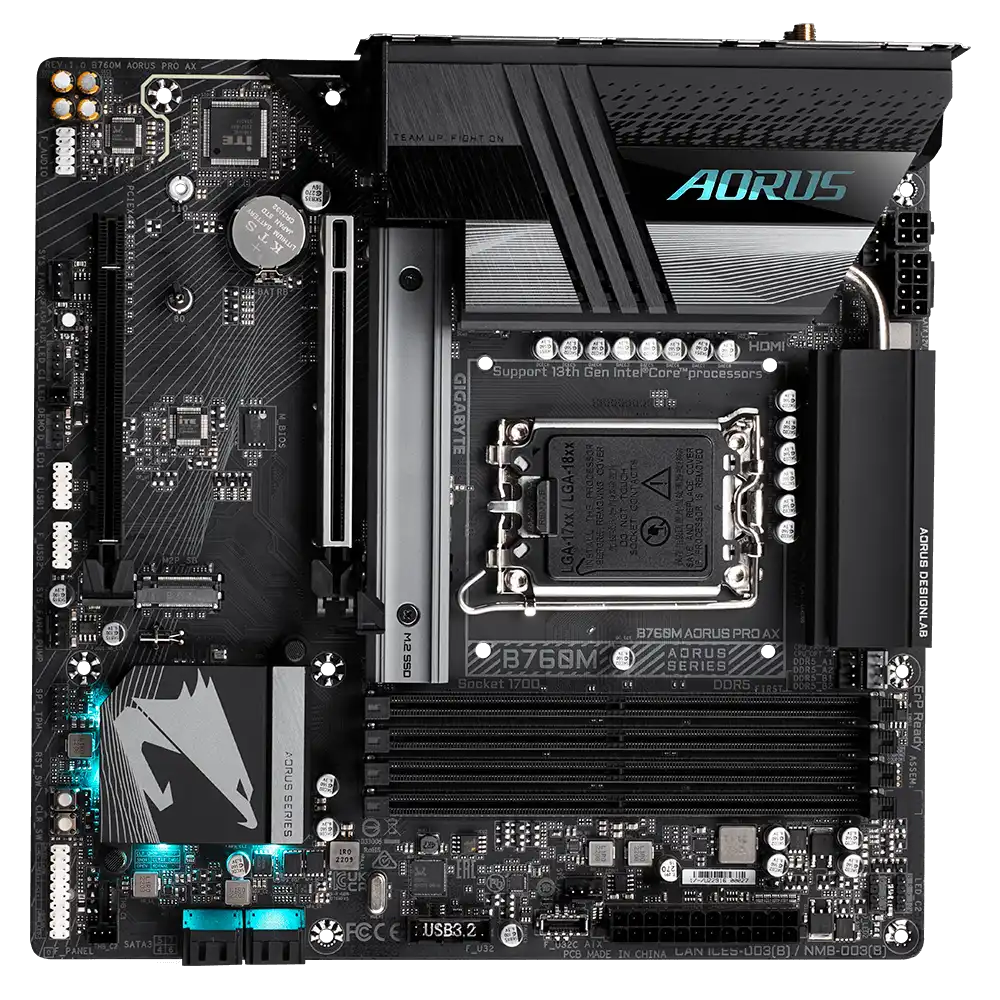 Gigabyte B760M AORUS PRO AX Motherboard 5