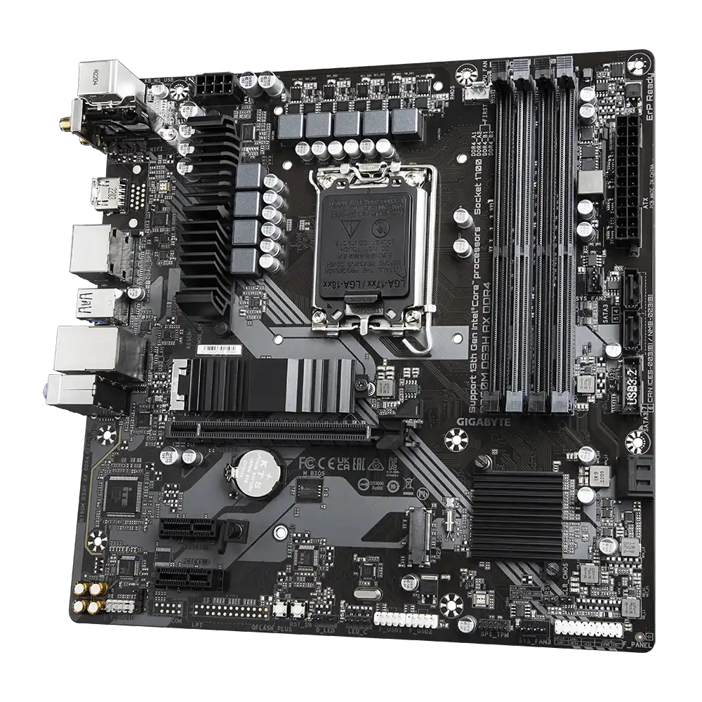 Gigabyte B760M DS3H AX DDR4 Motherboard 2
