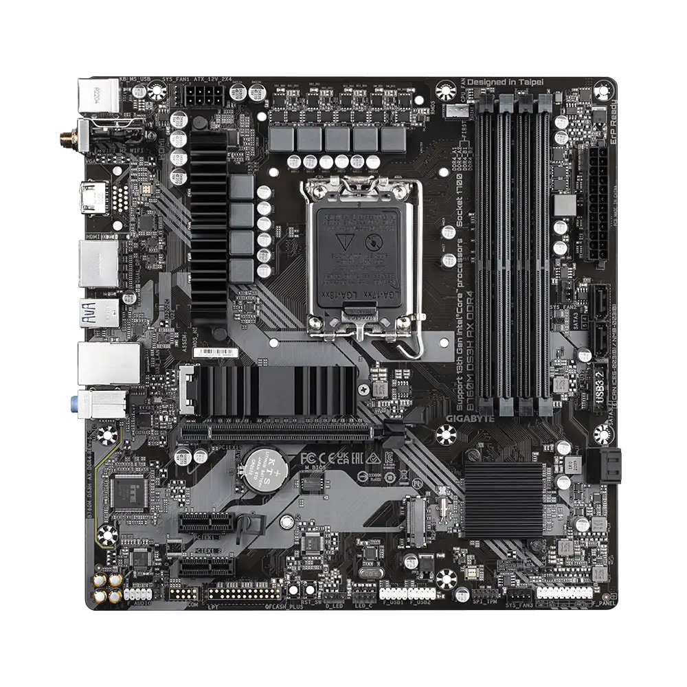 Gigabyte B760M DS3H AX DDR4 Motherboard 4