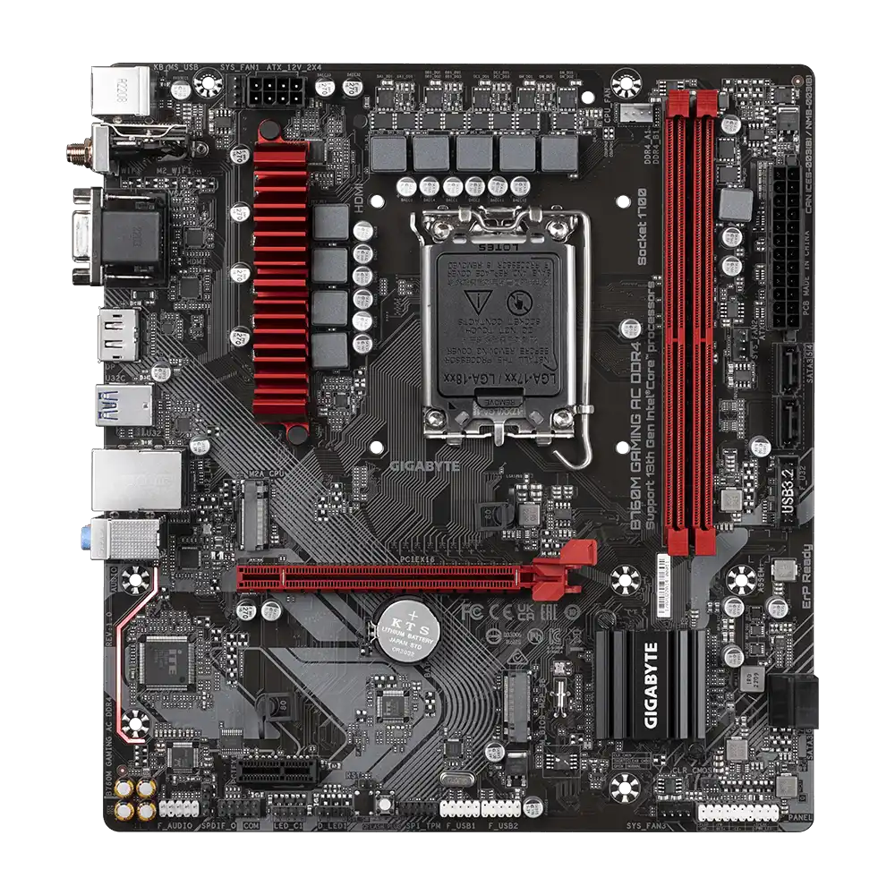 Gigabyte B760M GAMING AC DDR4 Motherboard 3