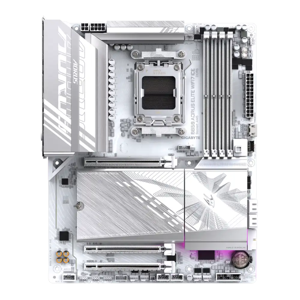 Gigabyte B850 AORUS ELITE WIFI7 ICE Motherboard 4
