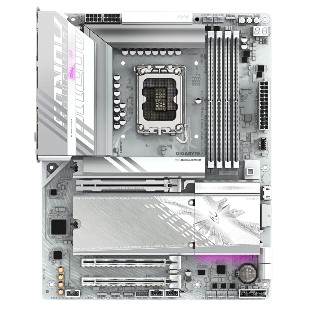 Gigabyte B860 AORUS ELITE WIFI7 ICE Motherboard 4