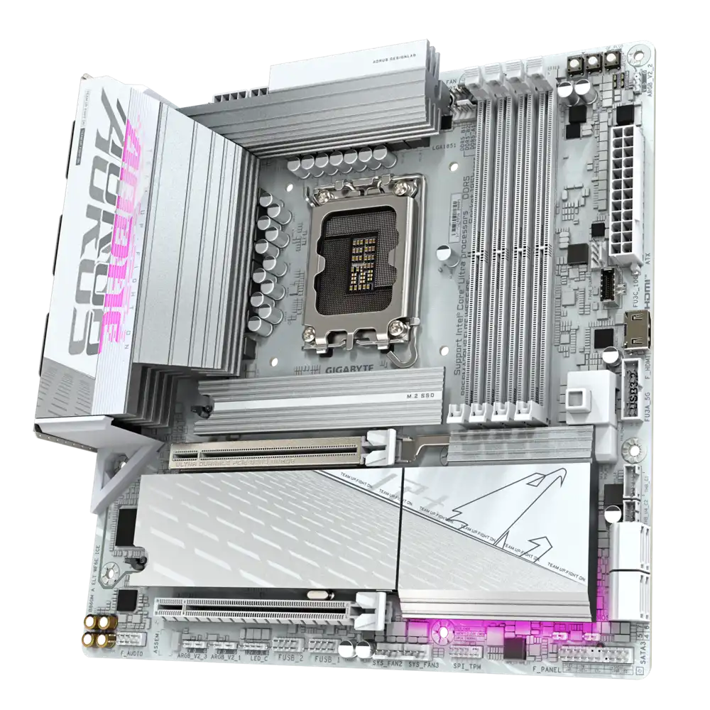 Gigabyte B860M AORUS ELITE WIFI6E ICE Motherboard 2