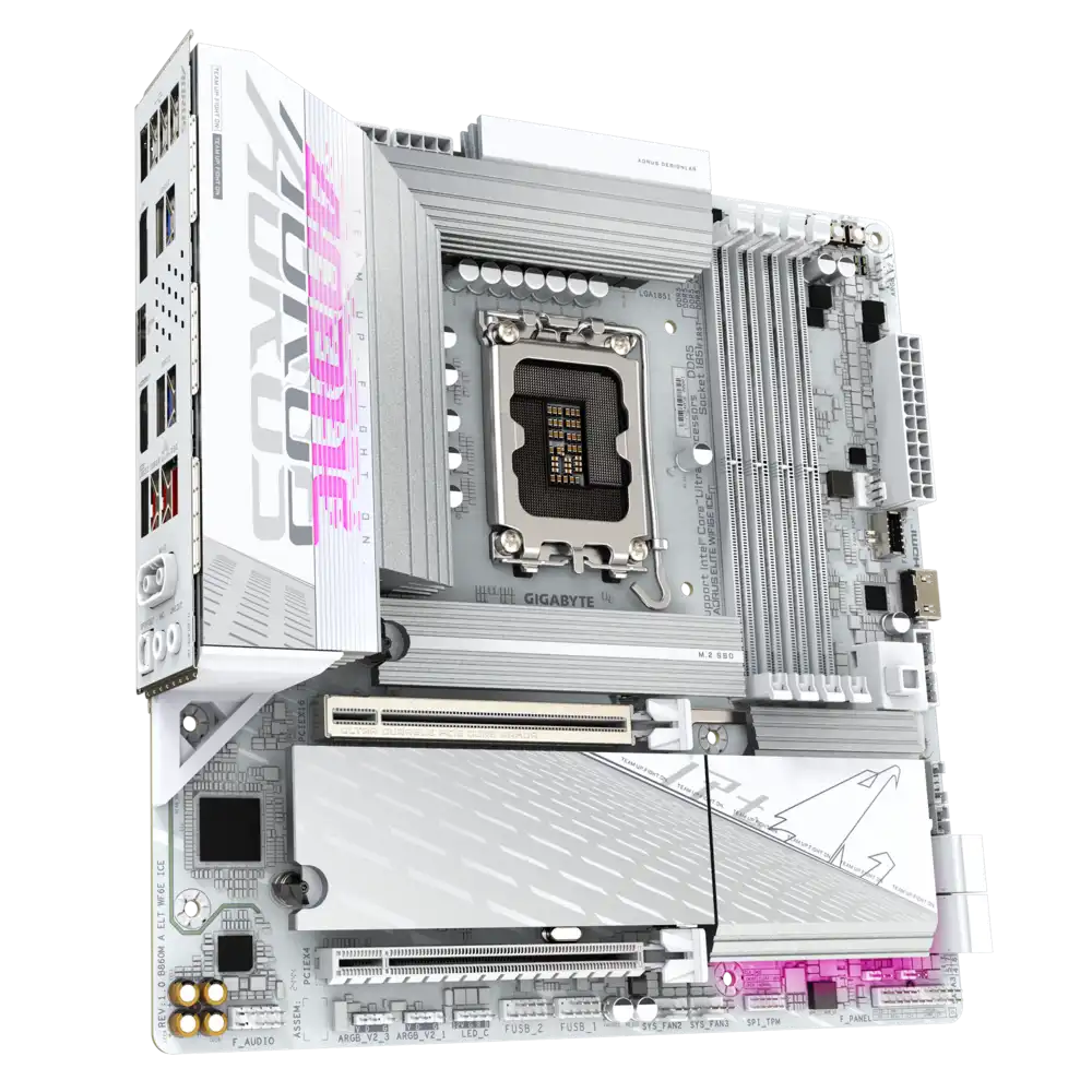 Gigabyte B860M AORUS ELITE WIFI6E ICE Motherboard 4