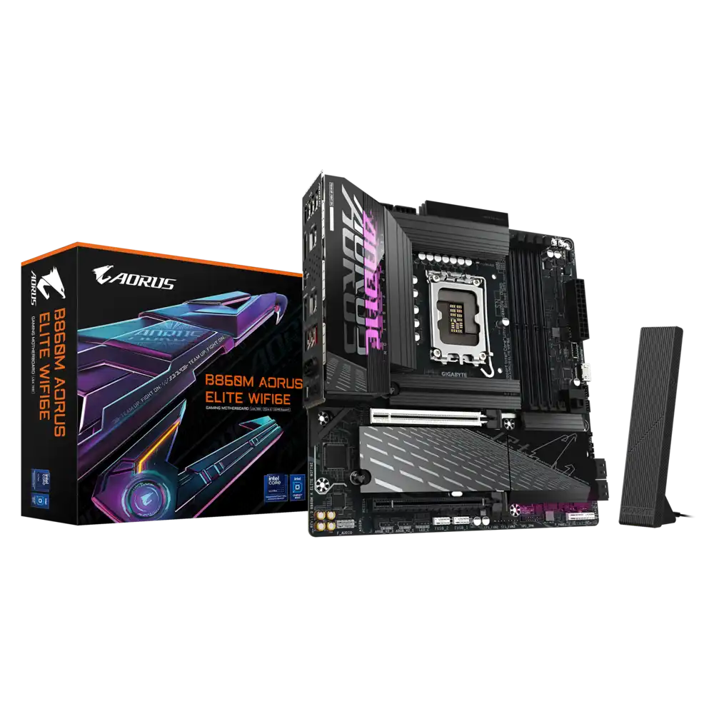Gigabyte B860M AORUS ELITE WIFI6E Motherboard
