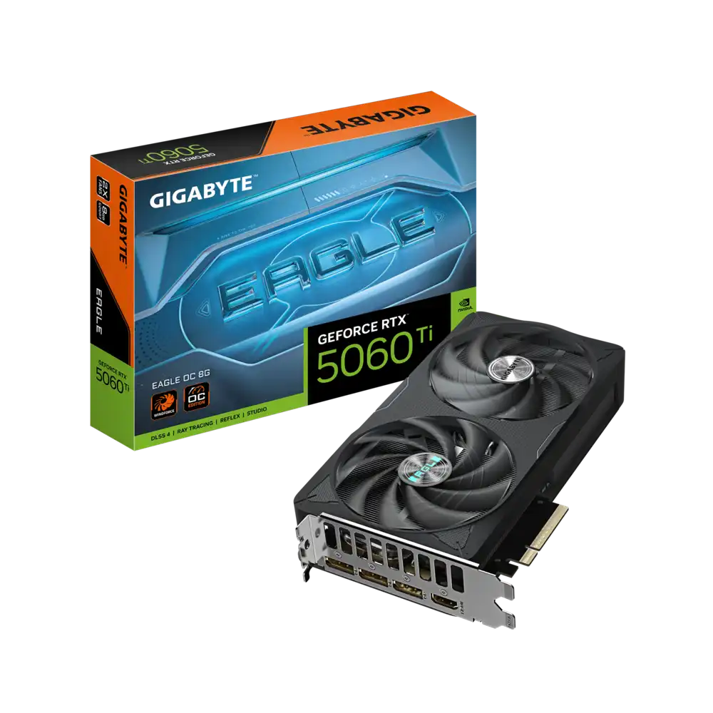 GIGABYTE GeForce RTX 5060 Ti 8GB GDDR7 EAGLE OC Graphics Card