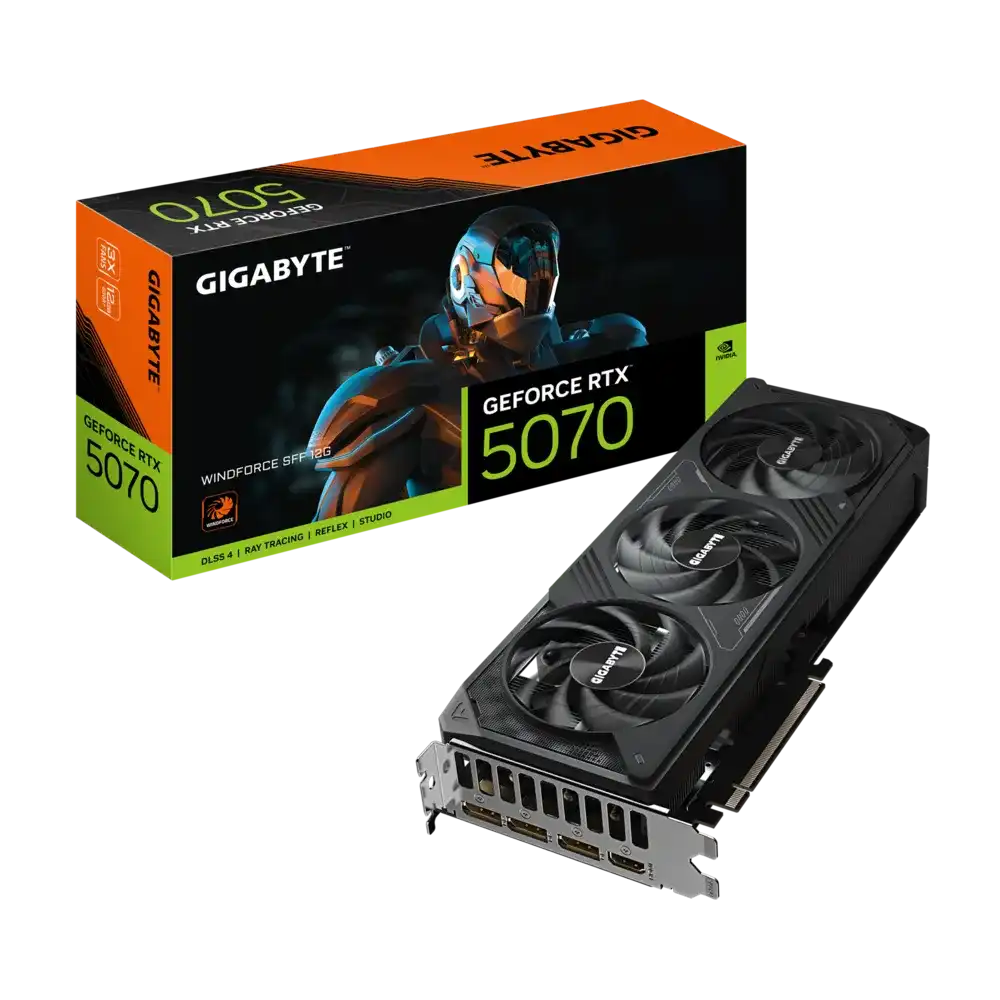 GIGABYTE GeForce RTX 5070 12GB GDDR6 WINDFORCE SFF Graphics Card