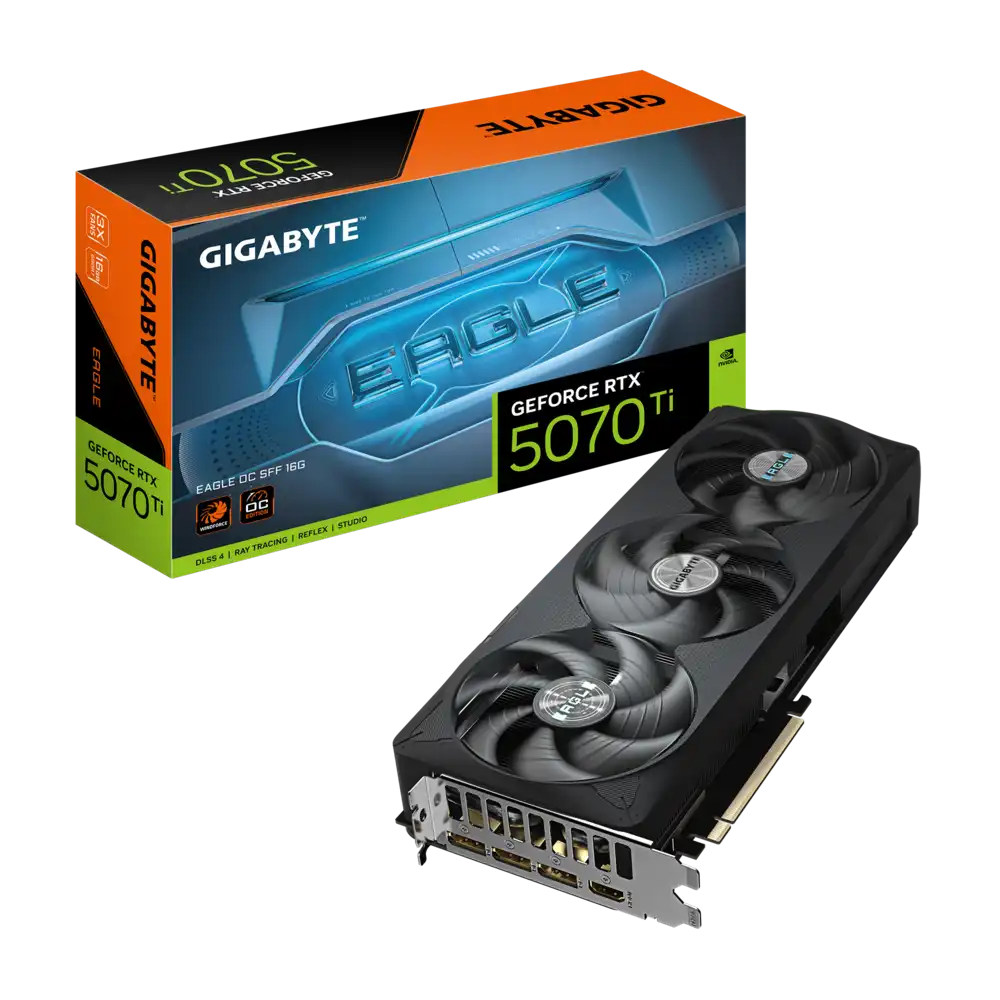 GIGABYTE GeForce RTX 5070 Ti 16GB GDDR7 EAGLE OC Graphics Card