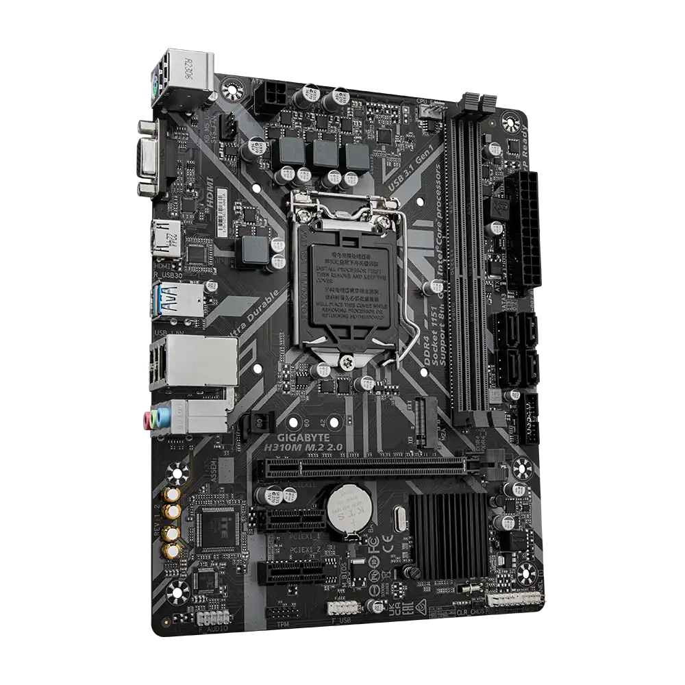 Gigabyte H310M M.2 2.0 Motherboard 3