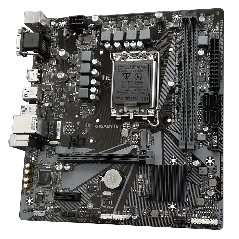 Gigabyte H610M H V2 DDR4 Motherboard 4
