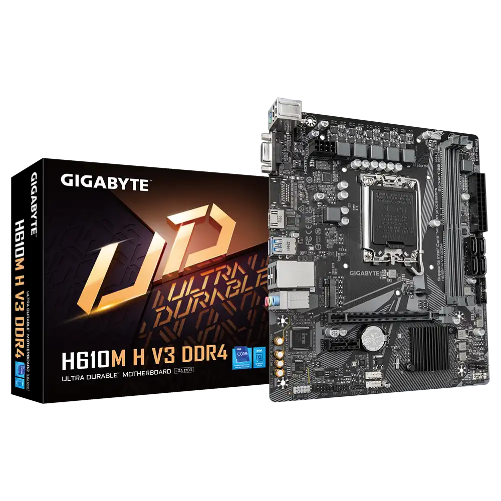 Gigabyte H610M H V3 DDR4 Motherboard