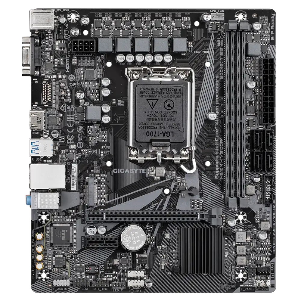 Gigabyte H610M H V3 DDR4 Motherboard 2