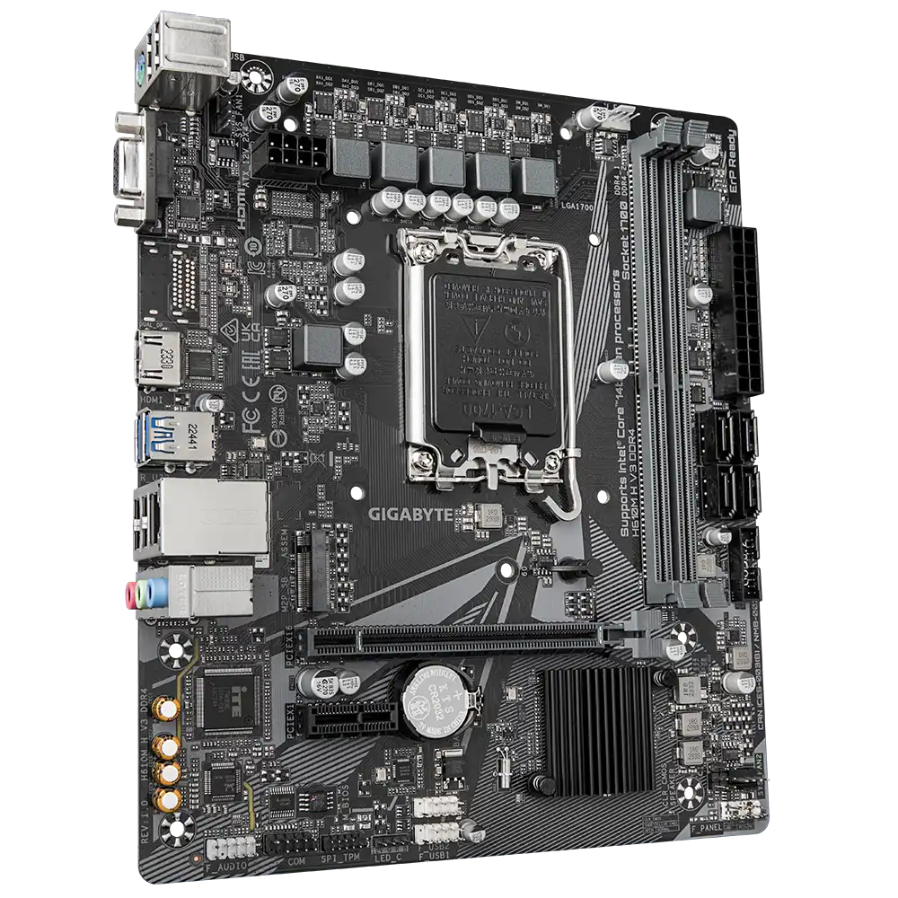 Gigabyte H610M H V3 DDR4 Motherboard 3