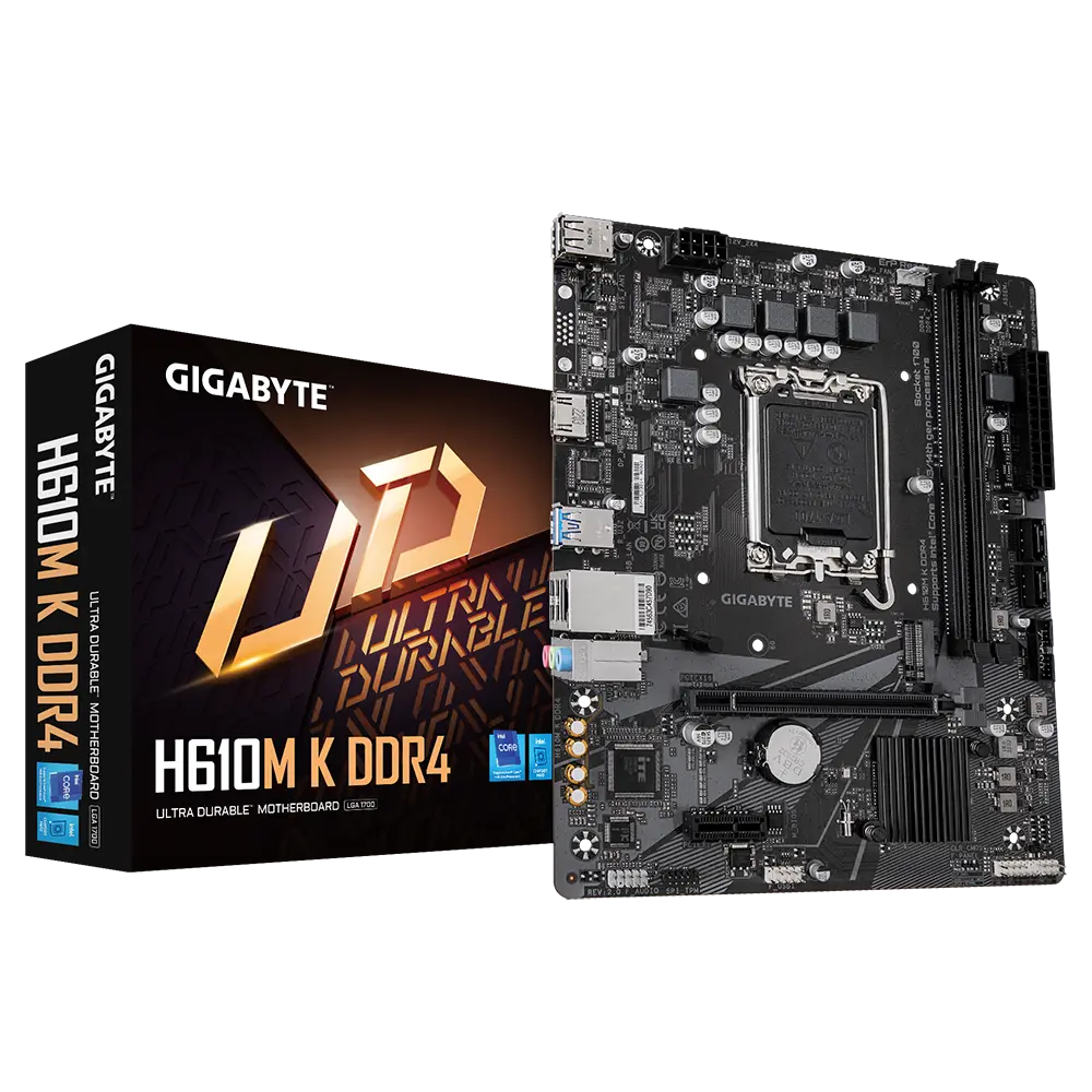 Gigabyte H610M K DDR4 Motherboard