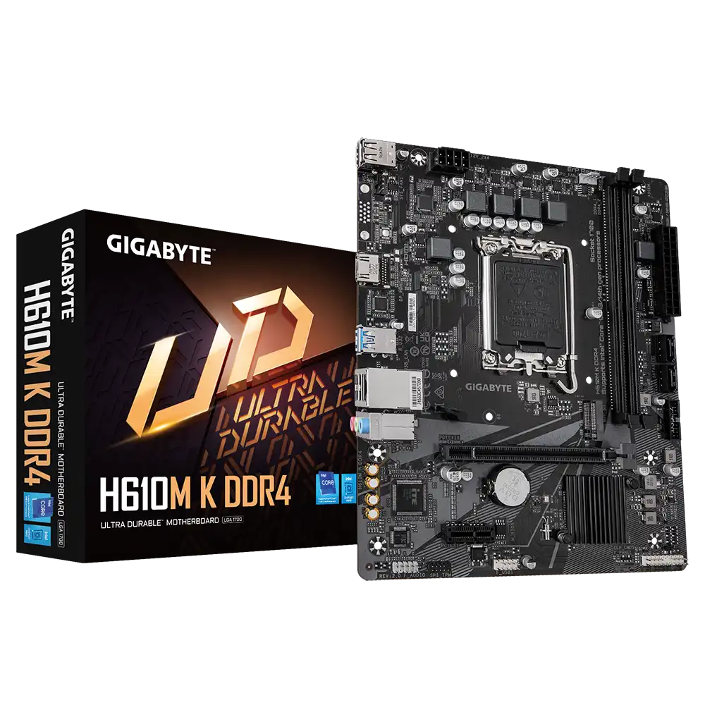 Gigabyte H610M K DDR4 Motherboard