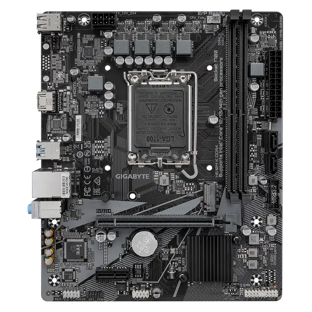 Gigabyte H610M K DDR4 Motherboard 2